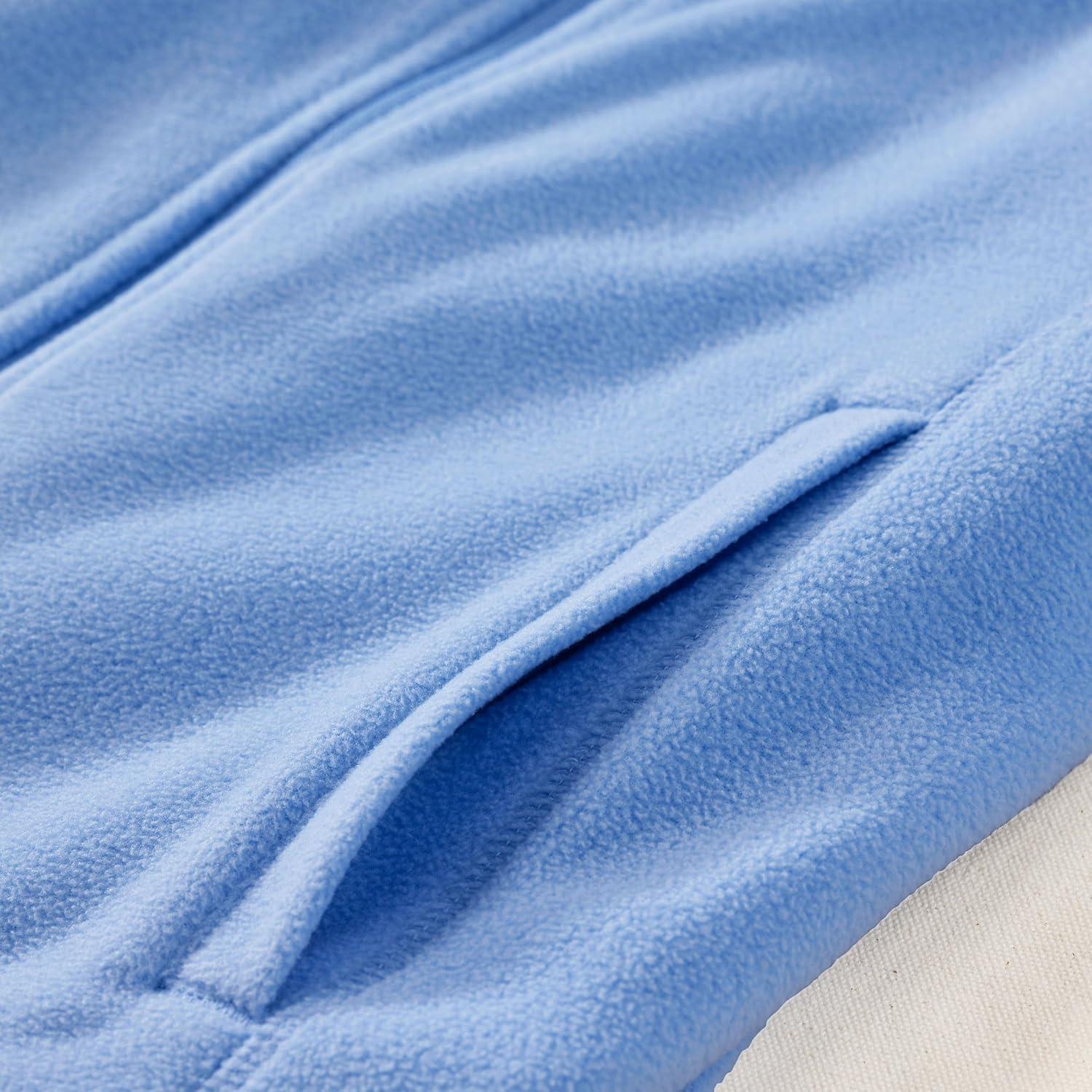 imageLands End Anyweather Fleece Full Zip JacketClear Blue Sky