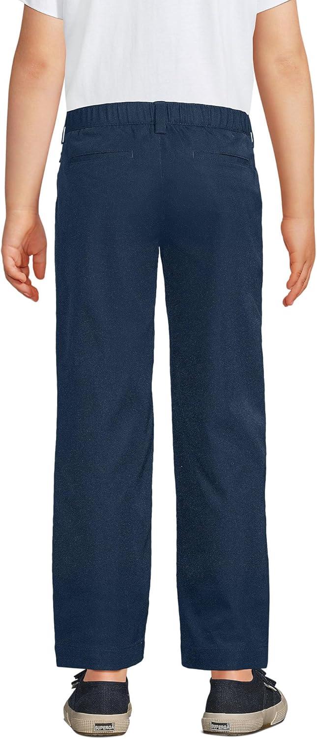 imageLands End Boys Iron Knee Active Chino PantsClassic Navy