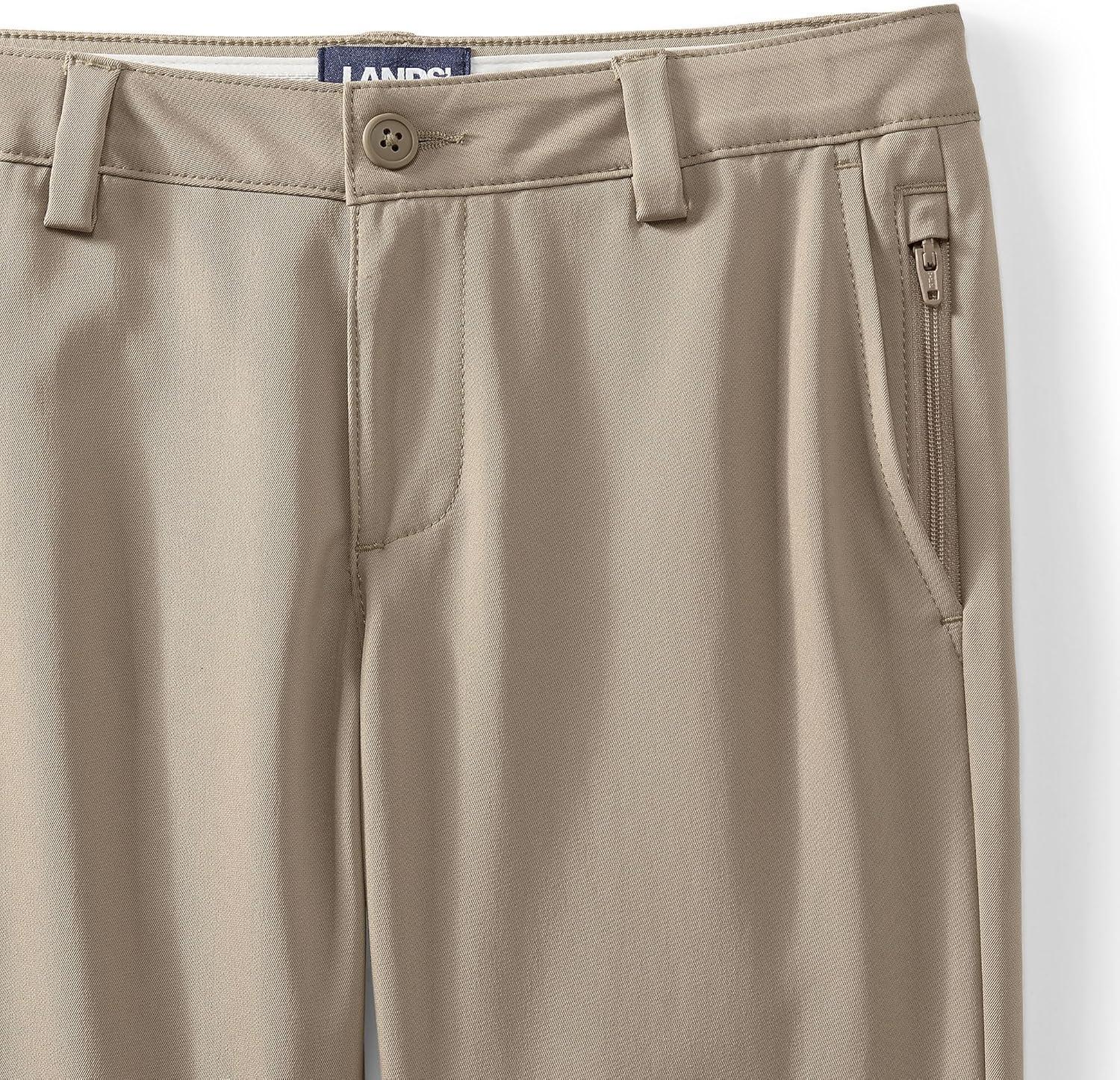 imageLands End Boys Iron Knee Active Chino PantsKhaki