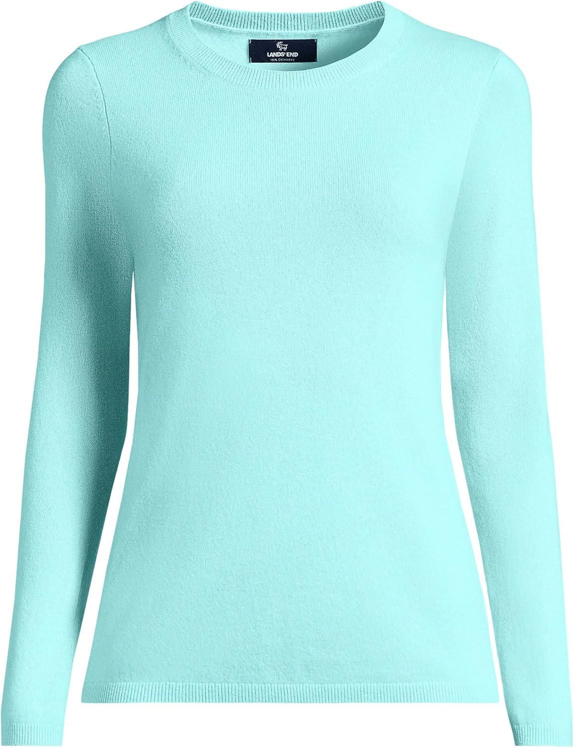 imageLands End Cashmere SweaterPale Aqua Ice
