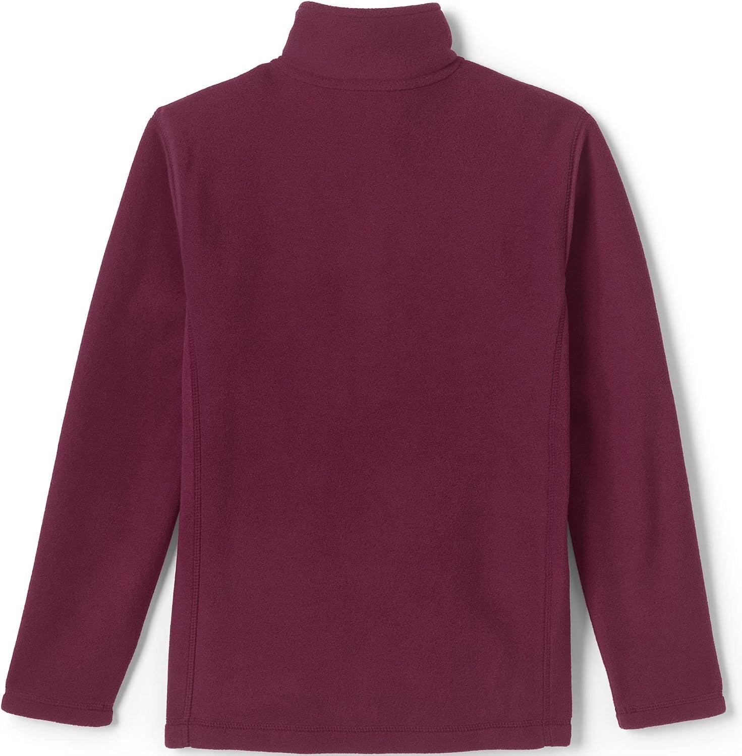 imageLands End Kids Midweight Fleece JacketBurgundy