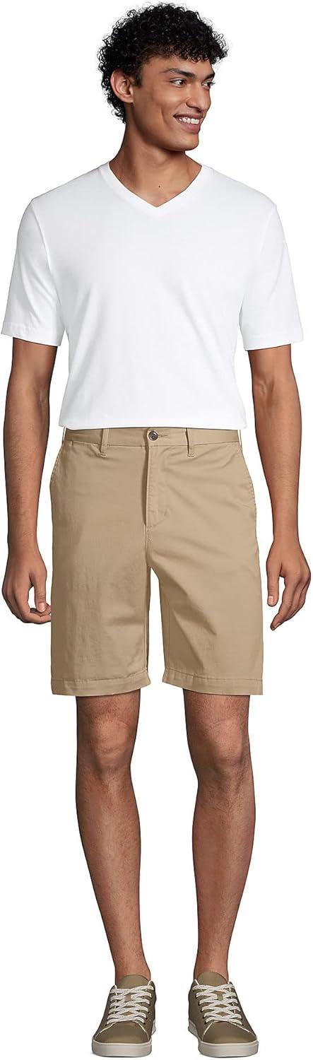 imageLands End Mens 11quot Traditional Fit Comfort First Knockabout Chino ShortsKhaki