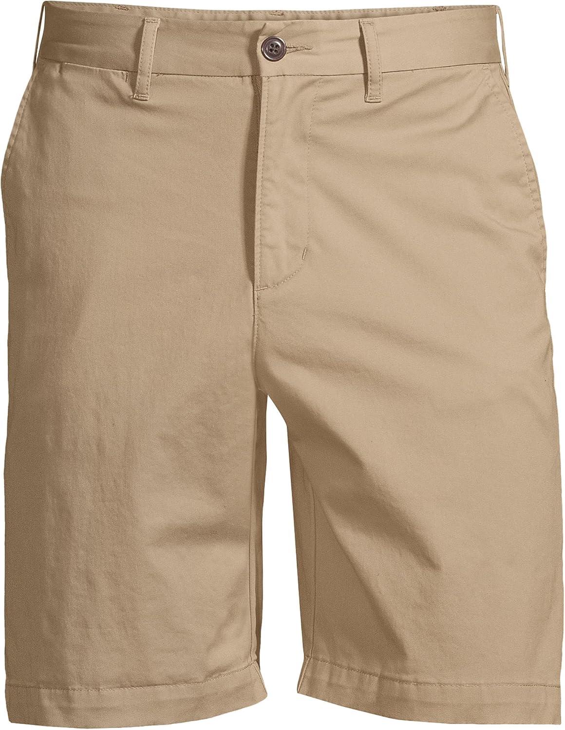 imageLands End Mens 11quot Traditional Fit Comfort First Knockabout Chino ShortsKhaki
