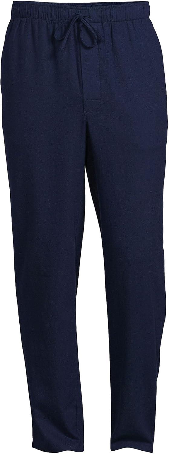 imageLands End Mens Flannel Pajama PantsDeep Sea Navy