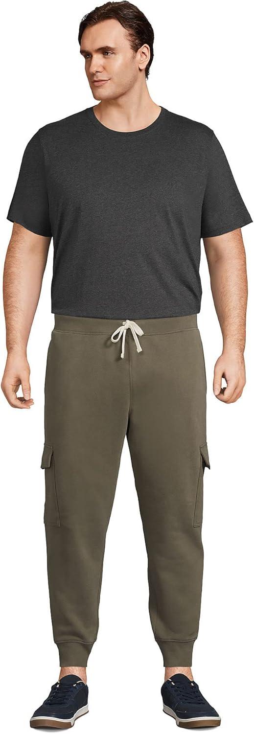 imageLands End Mens SuperT Short Sleeve TShirtDark Charcoal Heather