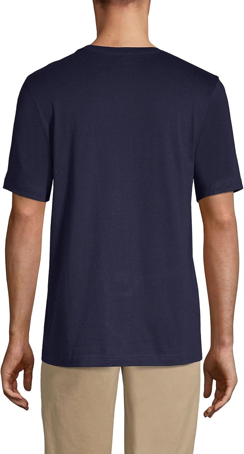 imageLands End Mens SuperT Short Sleeve TShirtRadiant Navy