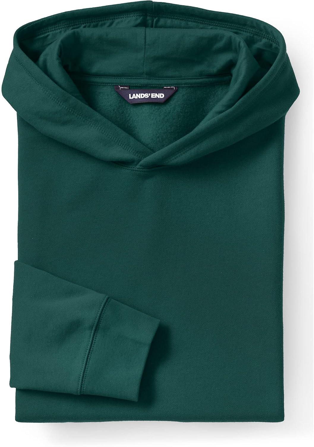 imageLands End School Uniform Adult Hooded Pullover SweatshirtEvergreen