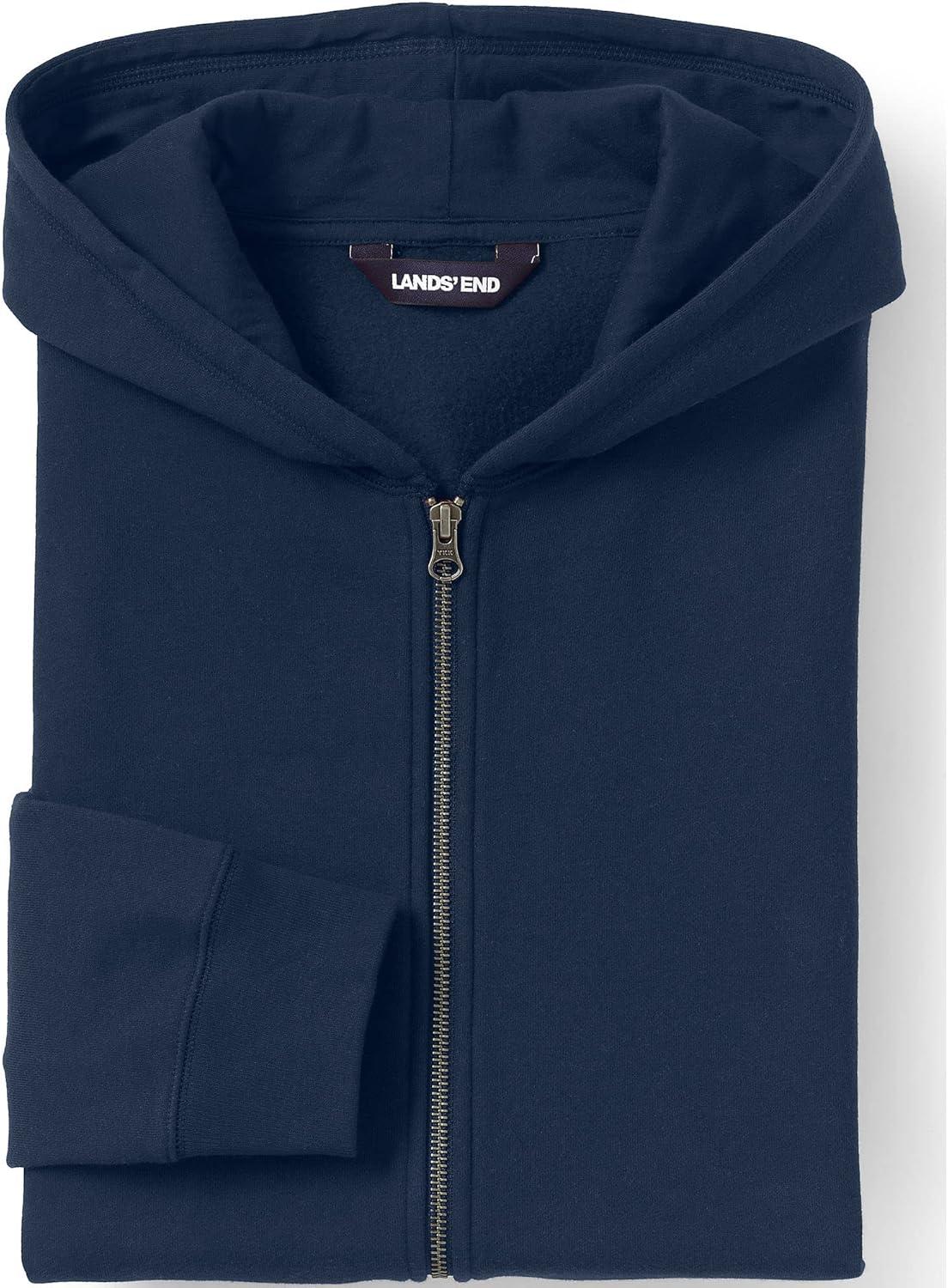 imageLands End School Uniform Adult Zip Front SweatshirtClassic Navy