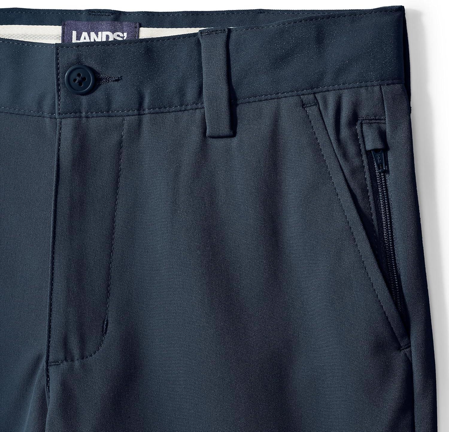 imageLands End School Uniform Boys Active Chino ShortsClassic Navy