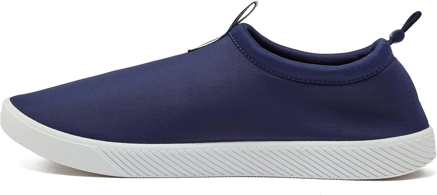 imageLands End Slip On Water Shoes Men Quick Dry Neoprene Sport Mens Water Shoes for Beach Pool or River with Drainage Holes Navy Blue or Black Size 715 Aqua Swim Shoes for MenDeep Sea Navy