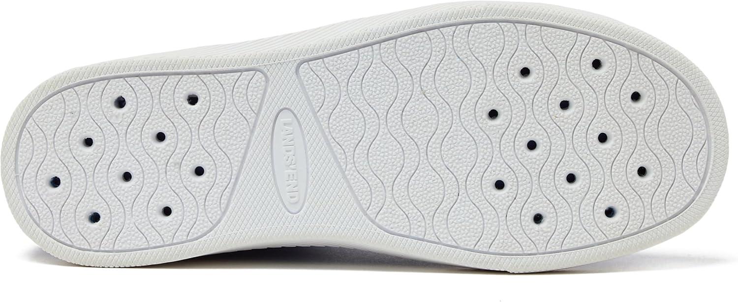 imageLands End Slip On Water Shoes for Women Quick Dry Neoprene Sport Womens Water Shoes with Drainage Holes for Beach or Pool Pink Blue or Black Swim Shoes Women Adult Size 612 Aqua SocksEvening Cobalt