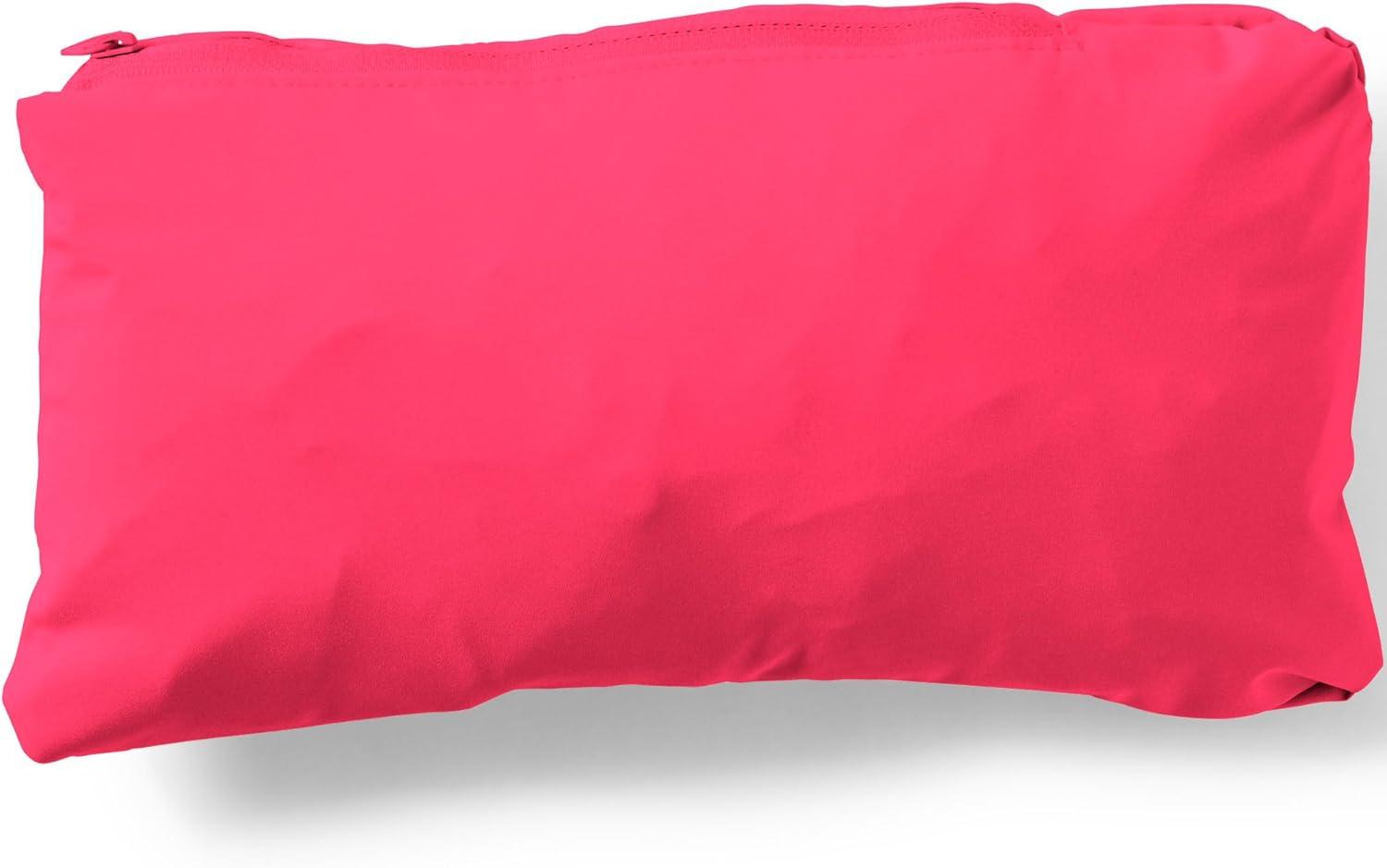 imageLands End Squall Packable Waterproof RaincoatCoral Rose