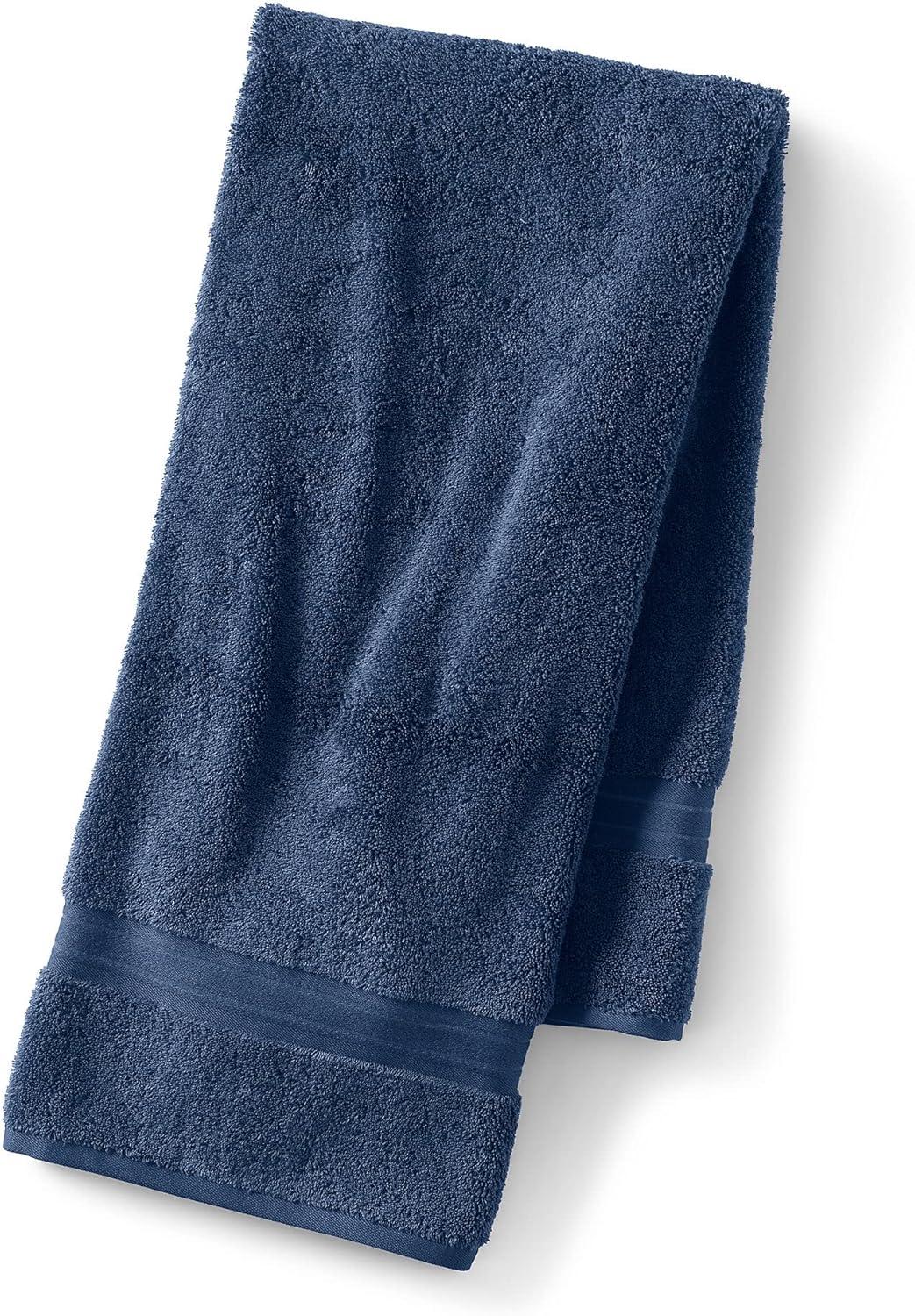 imageLands End Supima Towel Deep Sea Navy 6 Piece Towel SetDeep Sea Navy