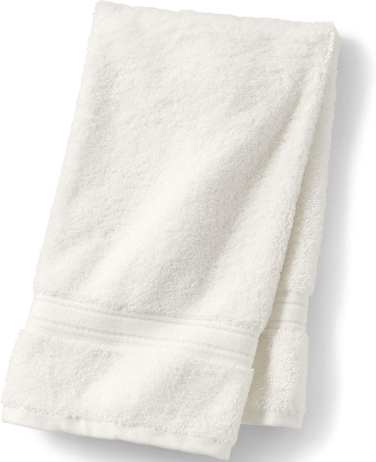 imageLands End Supima Towel Deep Sea Navy 6 Piece Towel SetIvory