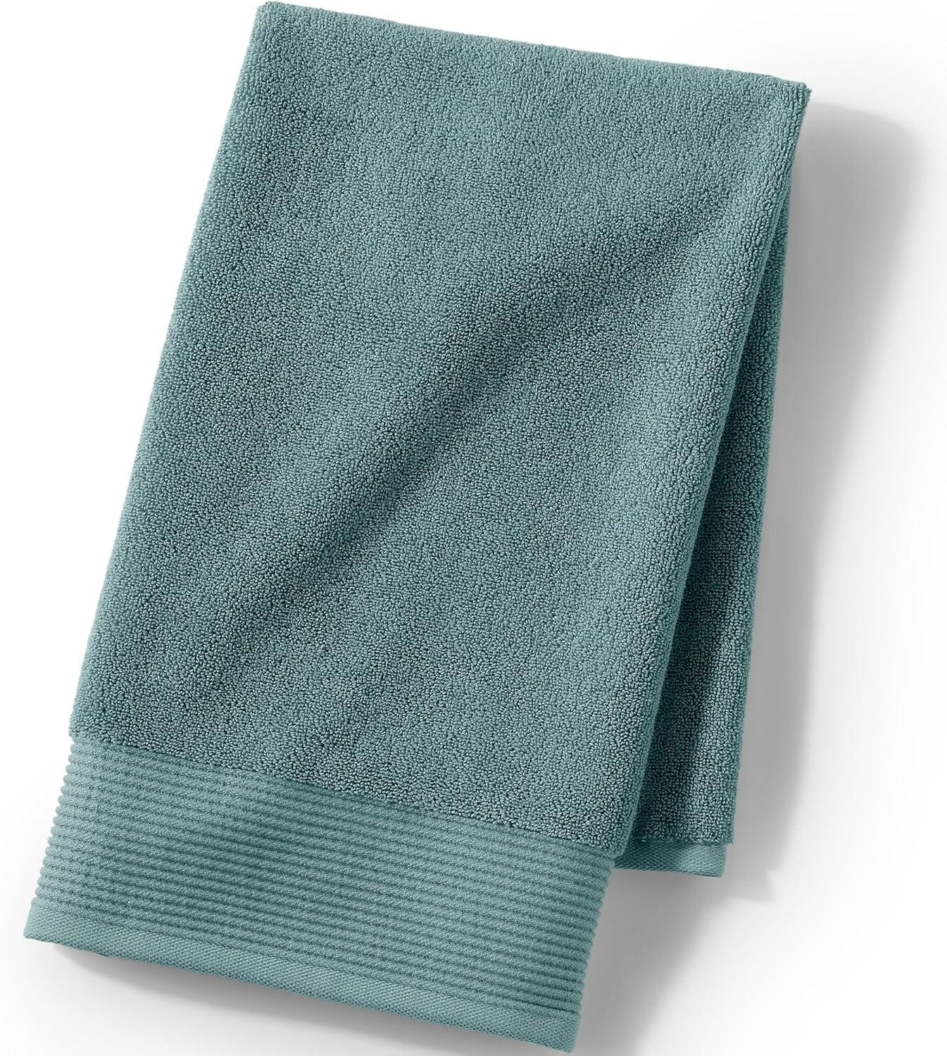 imageLands End Turkish Luxe Towel Classic Khaki Washcloth SetTourmaline