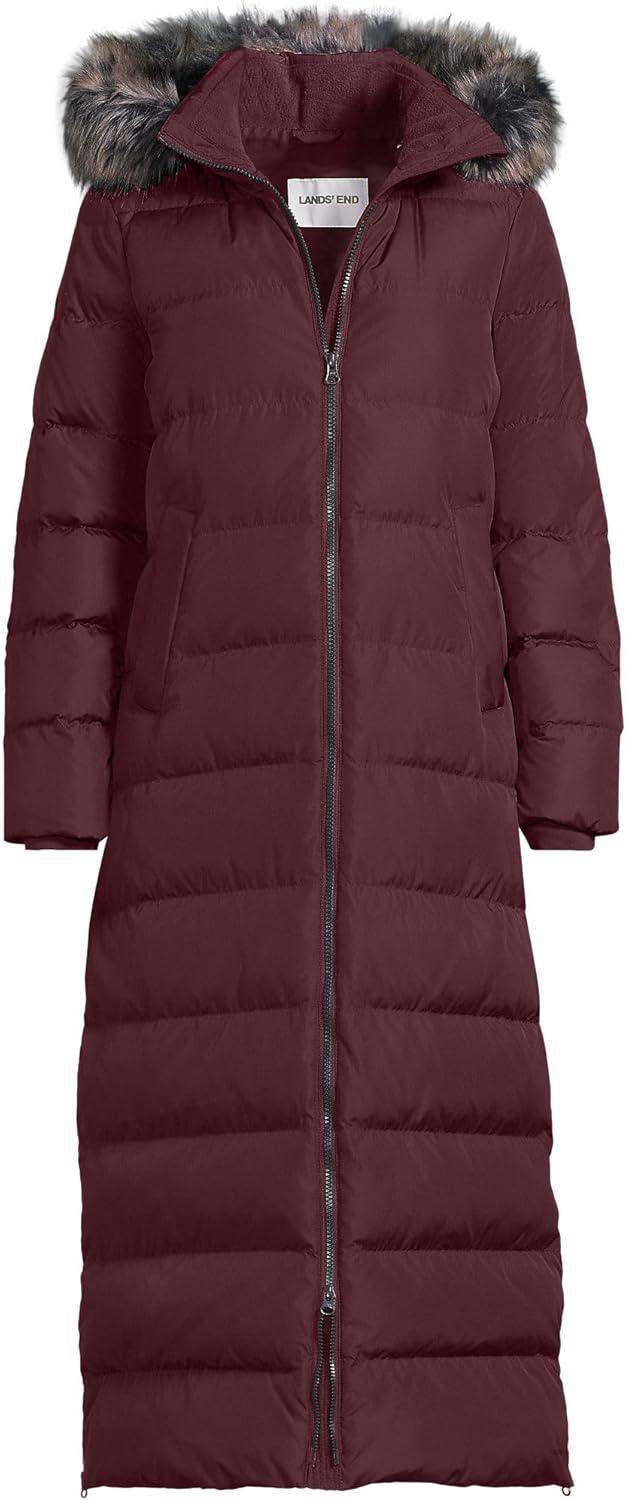 imageLands End Womens Down Maxi Winter CoatLush Burgundy