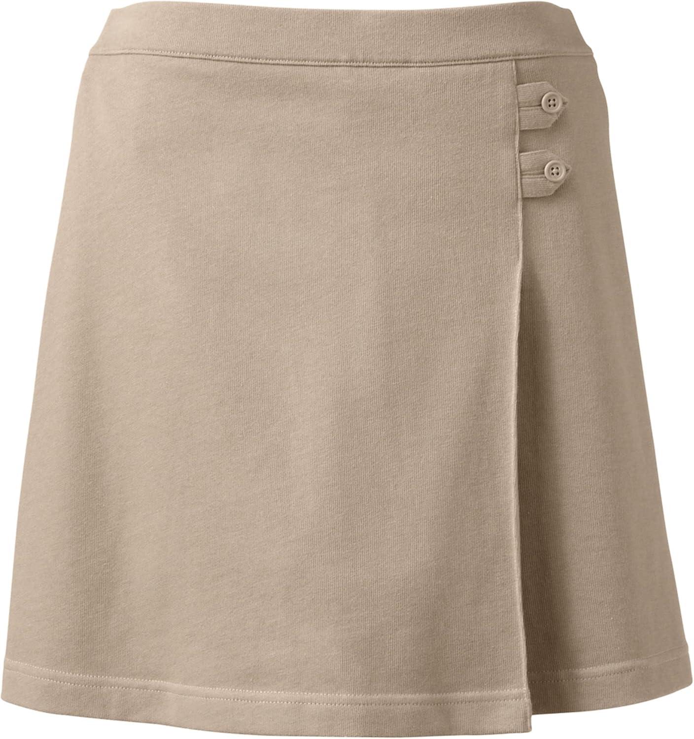 imageLands End Womens Knit SkortKhaki