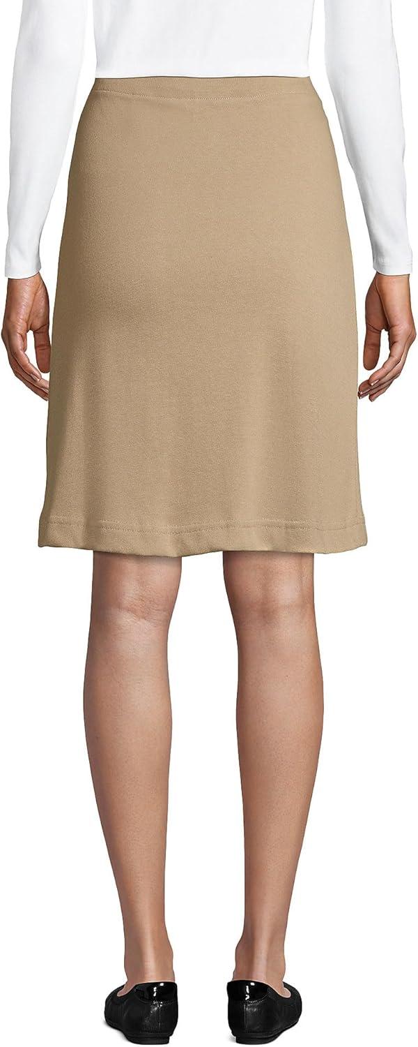 imageLands End Womens Knit SkortKhaki