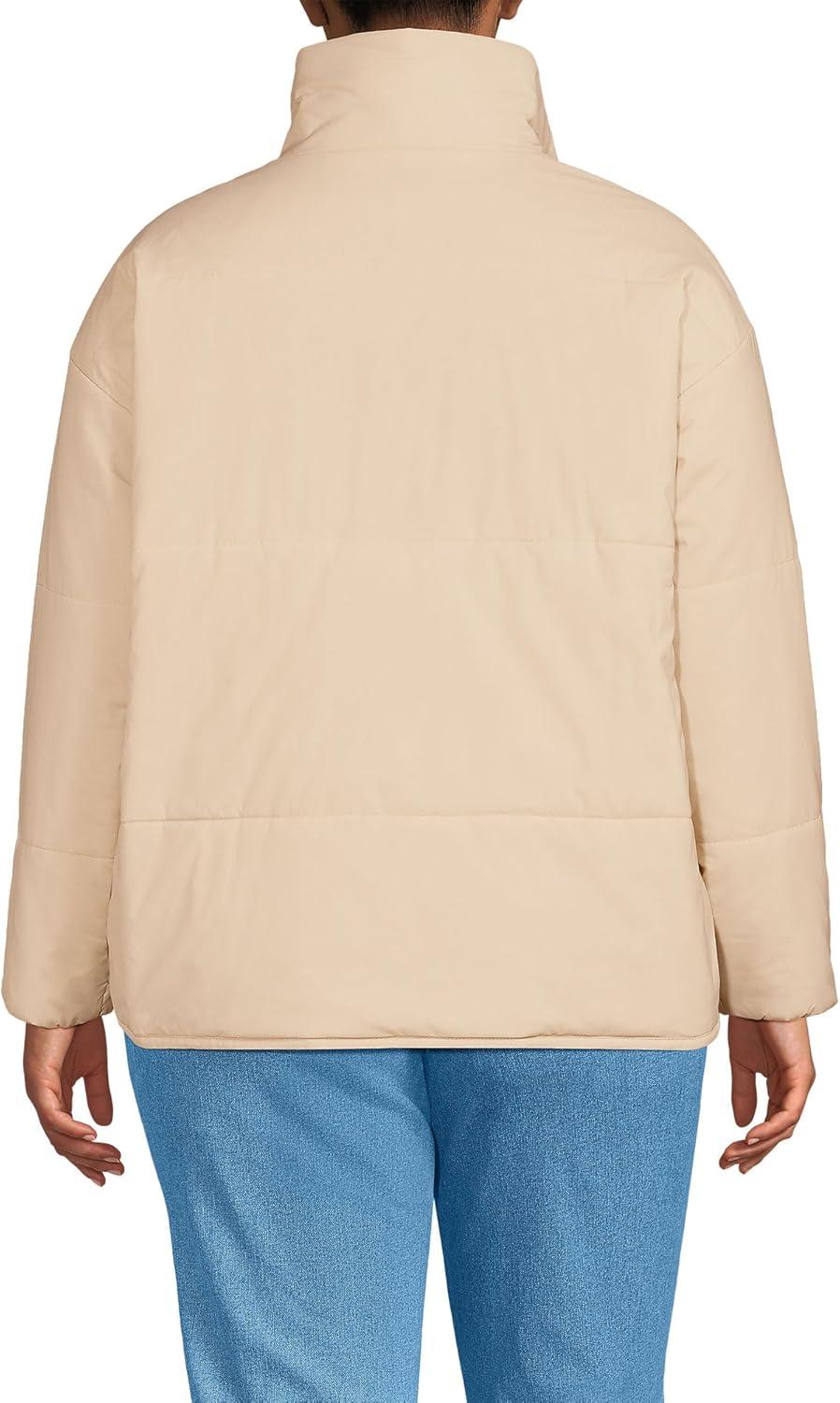 imageLands End Womens WanderFree Insulated JacketChampagne