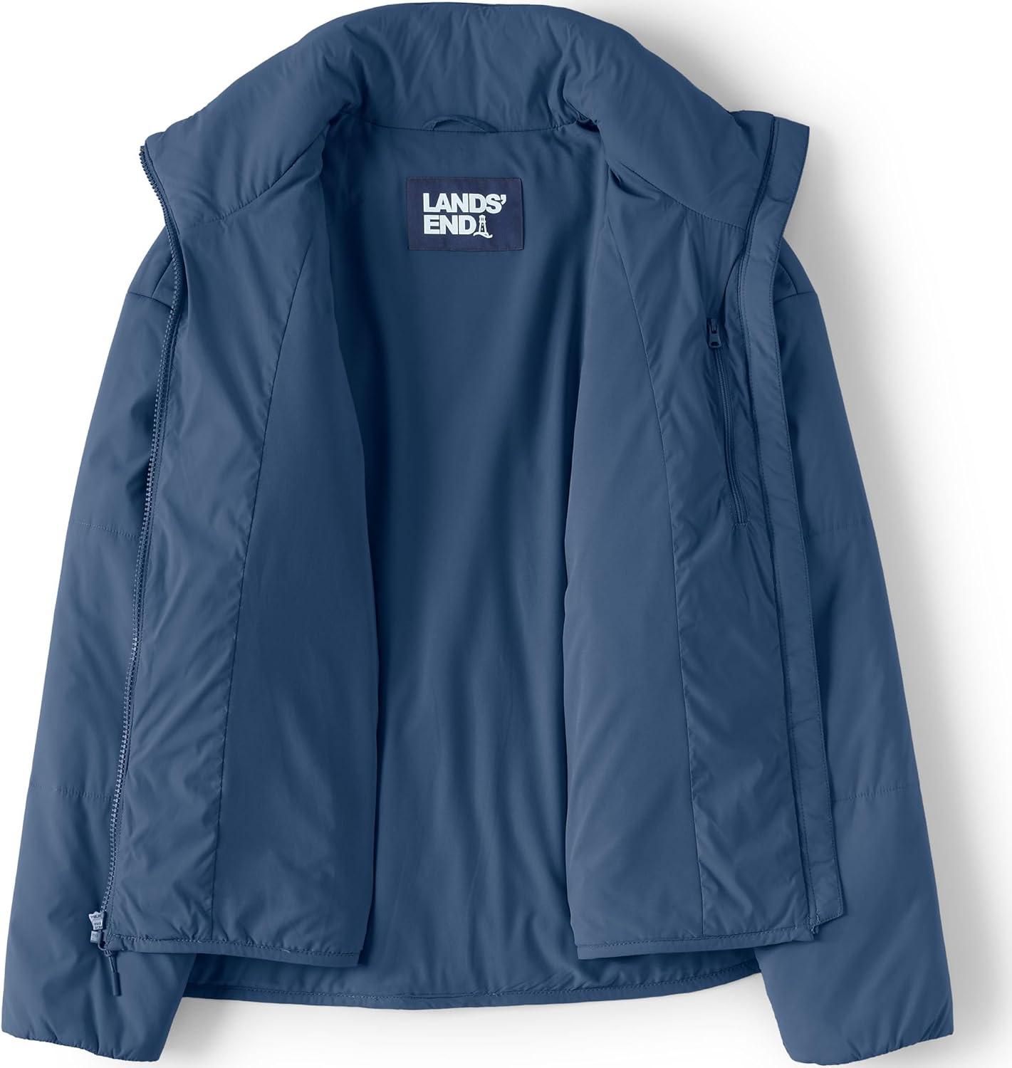 imageLands End Womens WanderFree Insulated JacketLight Indigo Blue