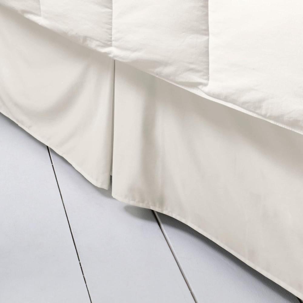 imageLands End 400 NI Bedskirt Ivory TwinIvory