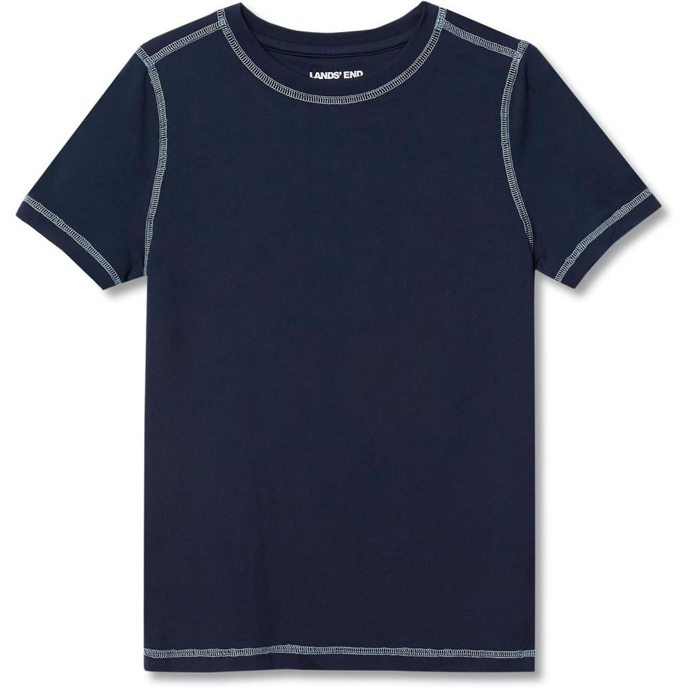 imageLands End Boys Performance Tee ShirtClassic Navy