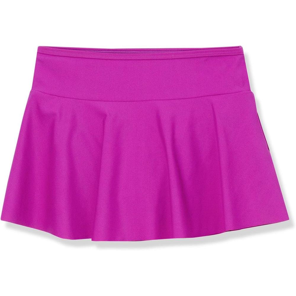 imageLands End Girls SwimMini Swim SkirtNeon Purple