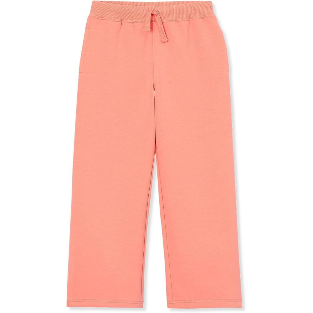imageLands End Girls Wide Leg Knit PantsLight Coral