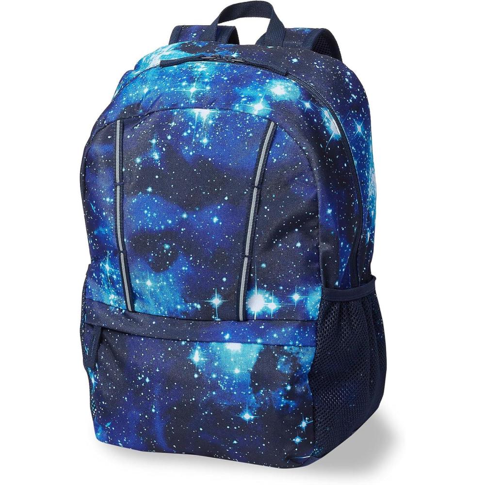 imageLands End Kids ClassMate Blue Galaxy Space SmallNavy Mystery Galaxy