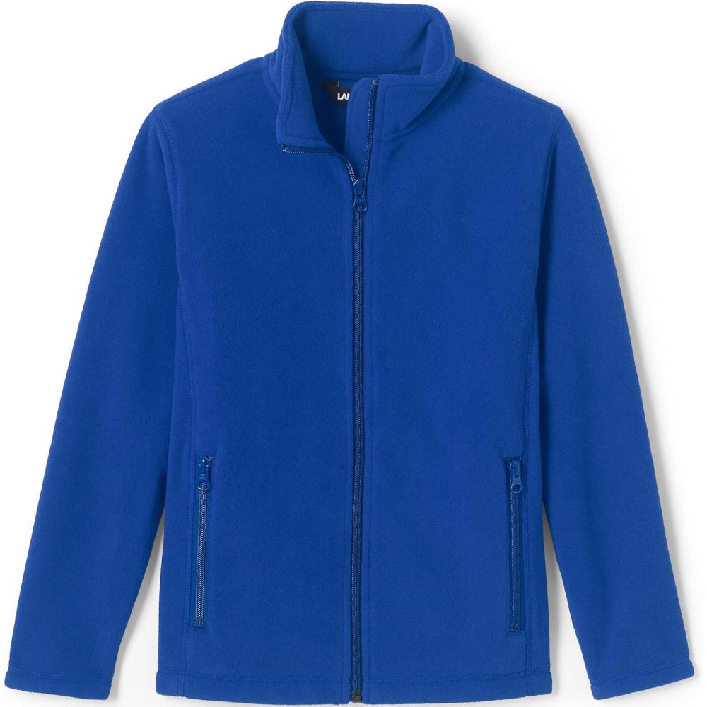imageLands End Kids Midweight Fleece JacketCobalt