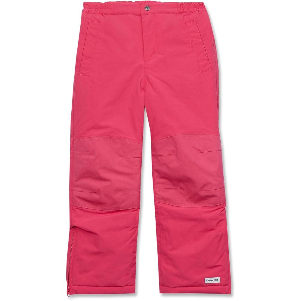 imageLands End Kids Squall Waterproof Iron Knee Winter Snow PantsRaspberry Sorbet