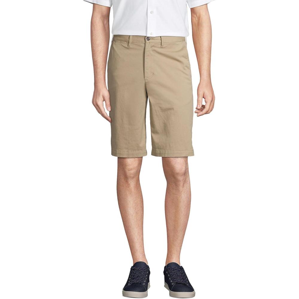 imageLands End Mens 11quot Traditional Fit Comfort First Stretch Chino ShortsKhaki