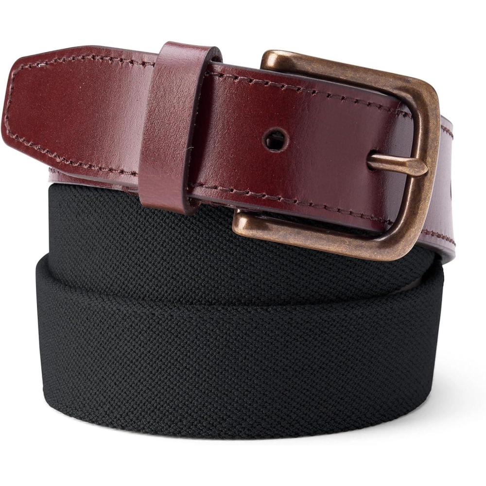 imageLands End Mens Elastic Surcingle BeltBlack