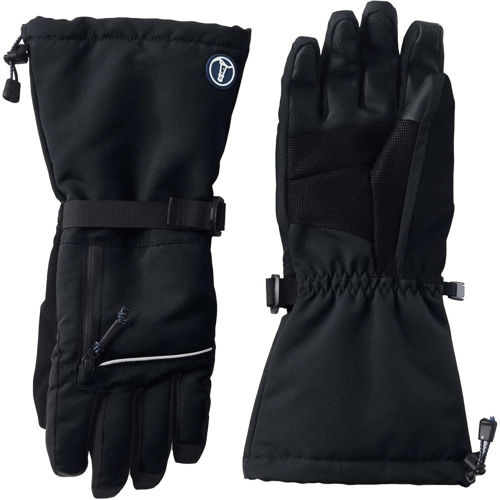imageLands End Mens Expedition GlovesBlack