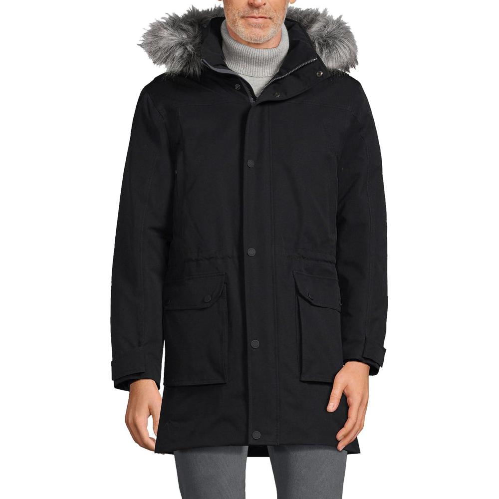 imageLands End Mens Expedition Winter ParkaBlack