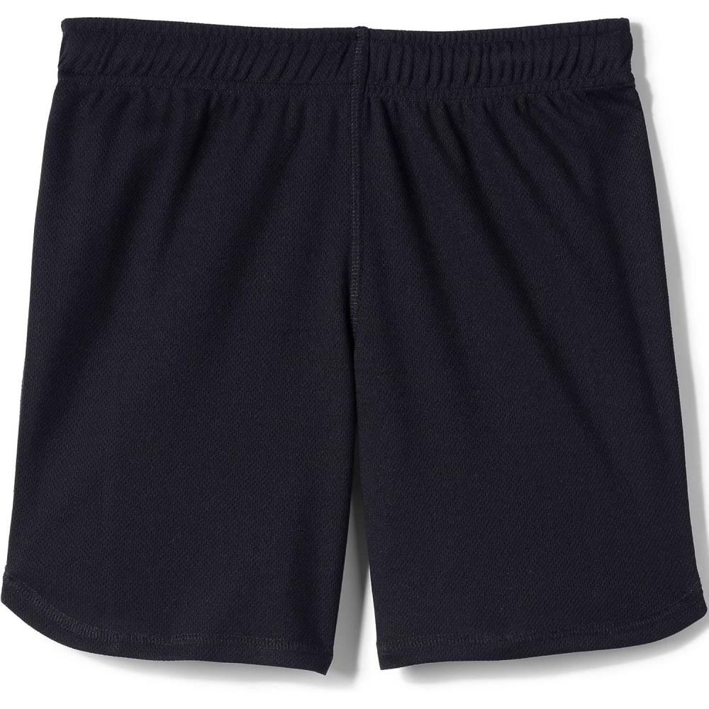 imageLands End School Uniform Girls Mesh Gym ShortsBlack