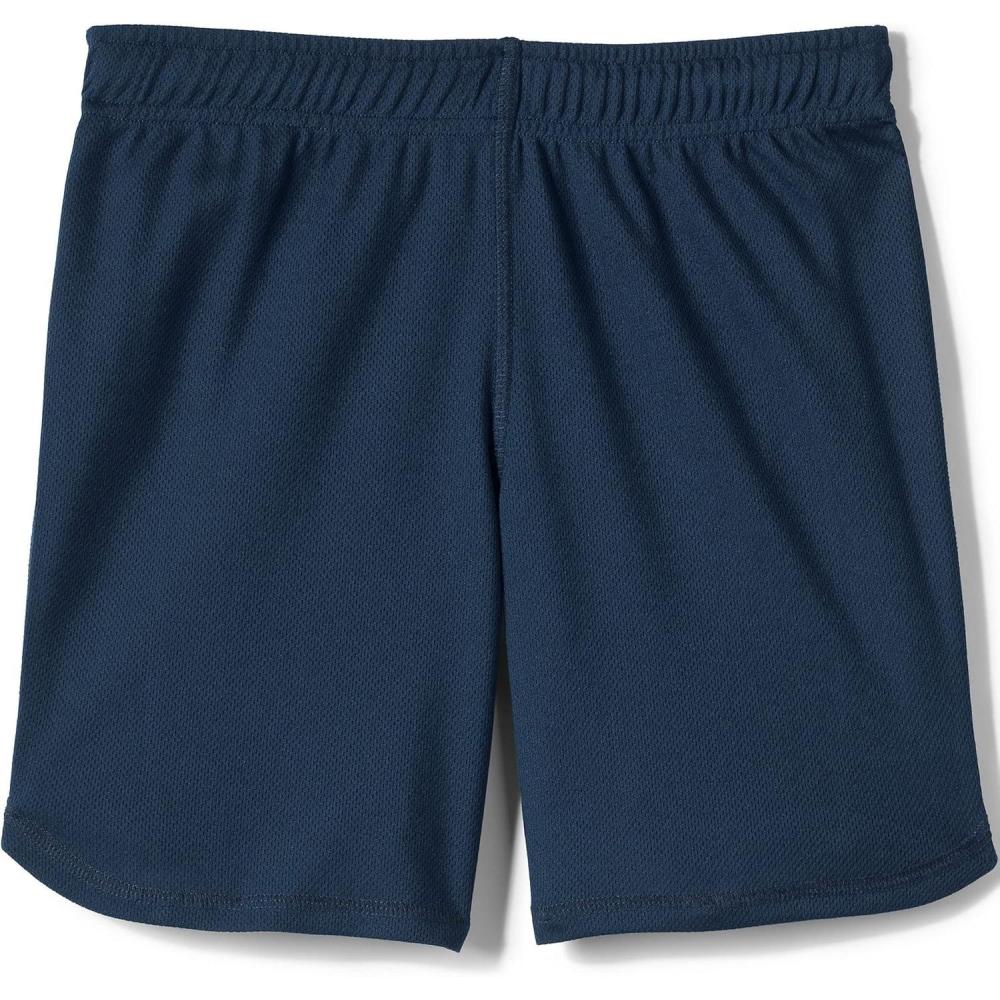 imageLands End School Uniform Girls Mesh Gym ShortsClassic Navy