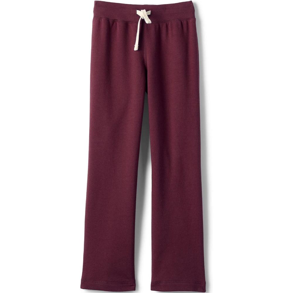 imageLands End School Uniform Girls SweatpantsBurgundy