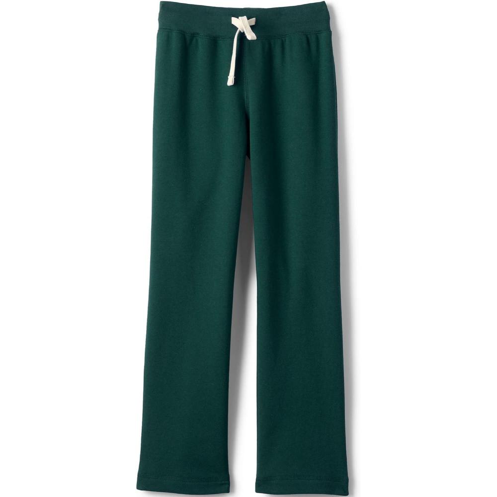imageLands End School Uniform Girls SweatpantsEvergreen