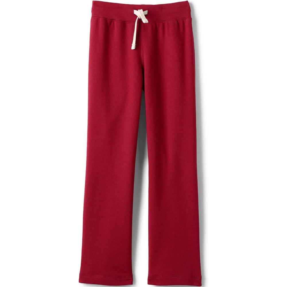 imageLands End School Uniform Girls SweatpantsRed