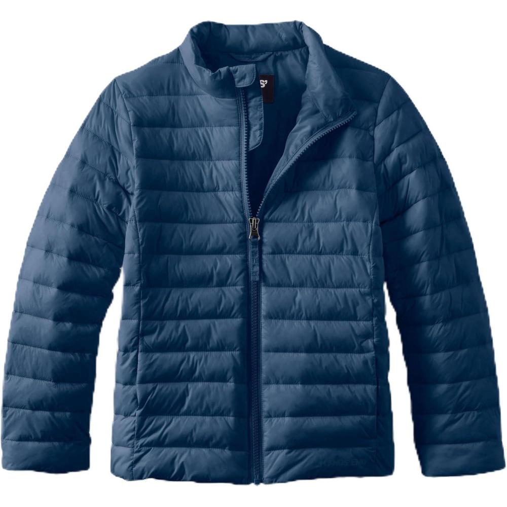 imageLands End School Uniform Kids ThermoPlume JacketNavy