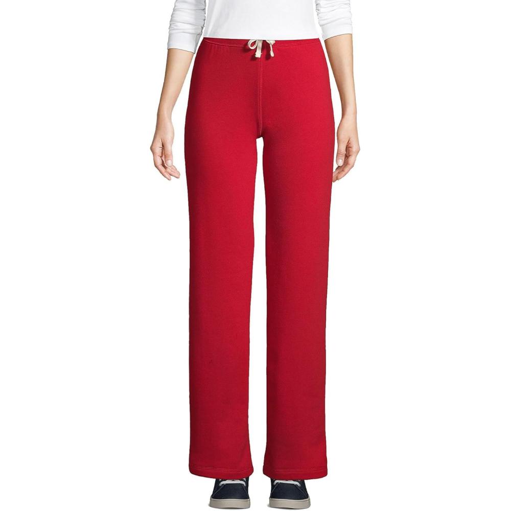 imageLands End School Uniform Womens SweatpantsRed