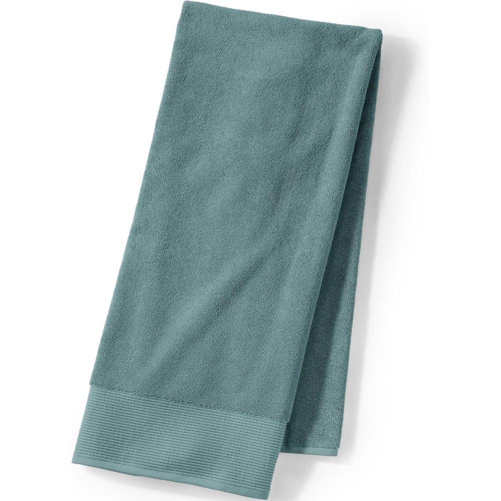 imageLands End Turkish Luxe Towel Classic Khaki Washcloth SetTourmaline