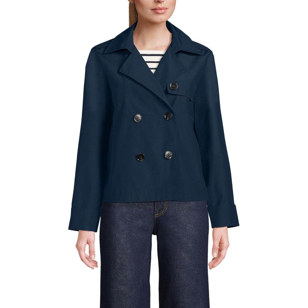 imageLands End Womens Trench JacketNavy