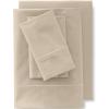 Lands’ End 400 NI Pillowcase Set Dusty Blue Standard(Light Tan)