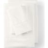 Lands’ End 700 Solid Pillowcases Pale Flax King(Ivory)