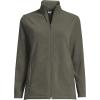 Lands’ End Anyweather Fleece Full Zip Jacket(Forest Moss Green)