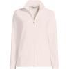 Lands’ End Anyweather Fleece Full Zip Jacket(Ivory Latte)