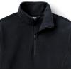 Lands’ End Anyweather Fleece Quarter Zip Pullover(Black)