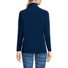 Lands’ End Anyweather Fleece Quarter Zip Pullover(Deep Sea Navy)